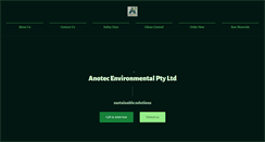 Desktop Screenshot of anotec.com.au